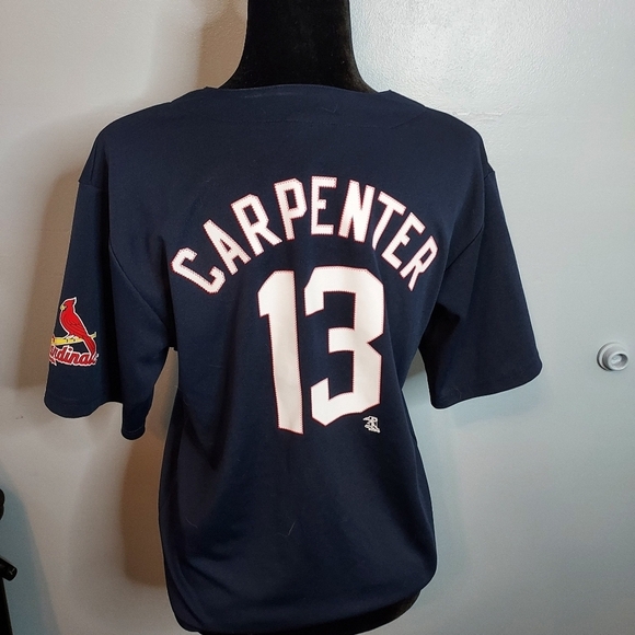 Genuine Merchandise Size XL St.Louis Cardinals Carpenter 13 By Team Athletics - Picture 7 of 9